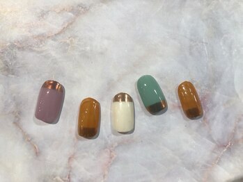 ミーム(meme)/ミラーアートネイル