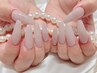 【期間限定Jr】HANDチップスカルプワンカラーorラメグラ¥12000→¥8000