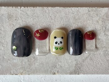 カラ ネイル 中津店(calla nail)/パンダネイル