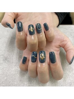 ネイルサロンファストネイルプラス 新宿店(FAST NAIL PLUS)/2024夏ネイル【ミラーネイル】
