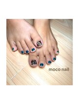 モコネイル(moco nail)/【フット】☆親指アート☆