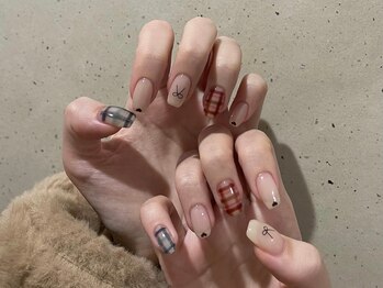 ニコルネイル(nicole nail)/チェックネイル