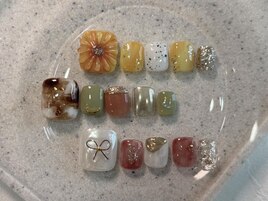 【フットネイル】　定額¥10395