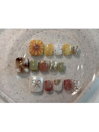 【フットネイル】　定額デザイン