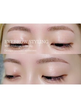 アイブロウメニューがあるサロン