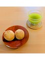プルメリアガーデンスパ 小さなカフェでゆっくりするのが好きです♪