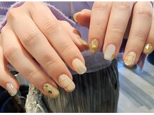 アミックスネイル(Amix nail)/チェックニュアンス
