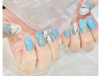 アリイネイルズ(ALII Nails)/大理石ネイル