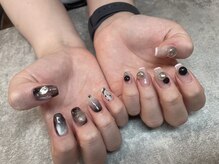 チアフル ネイルアンドアイラッシュ(cheerful)の雰囲気（お持ち込みデザインのアレンジ。ポコポコかわいい☆）