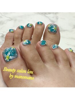 ラウ バイ マノマノ(lau by manomano)/水面ゆらゆらプルメリア