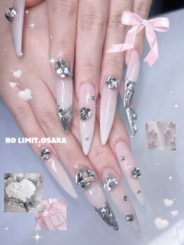 ノーリミットオオサカ 心斎橋(NOLIMIT.OSAKA)/持ち込み/長さだし/つけ放題