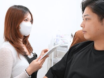 アディクト 横浜店(ADDICT)の写真/"メンズ専門"の眉毛サロンで驚きのメンズ美眉体験！色気アガりすぎ注意◎[横浜/眉毛/眉毛サロン]