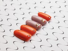 アデリー(ADELIAE)/【単色カラー】＋ストーンアート