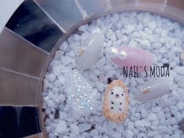 6月の新作★はりねずみネイル