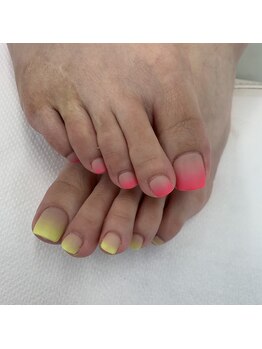 ディーネイル 天王寺(D-nail)/【田坂】持ち込み蛍光nail