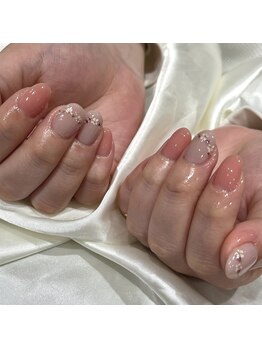 ドライフラワーネイル