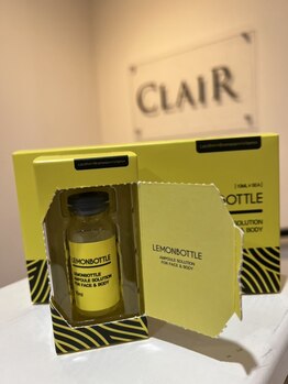 カラット(CARAT)の写真/今話題&人気の【韓国発レモンボトル】導入!!天然由来成分で脂肪ケアし分解◎導入機器でしっかり体に浸透!