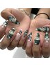 《ゴテゴテアート♪》キラキラ好きにオススメ定額Artdesignコース　¥11000