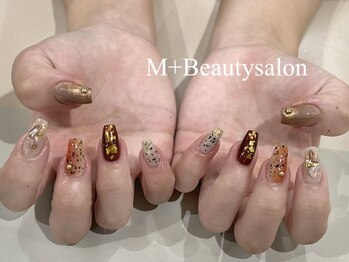 エムプラスビューティー(M+)の写真/【Hand☆持ち込みアートコース¥9500】流行のニュアンス~ワンホンお姉さんアート・最旬ネイルまで何でもOK♪