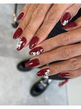 レッシュネイル サロンアンドスクール(RECH NAIL salon&school)/立体フラワーがポイント☆