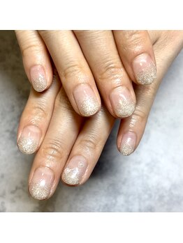 ラメグラデーション