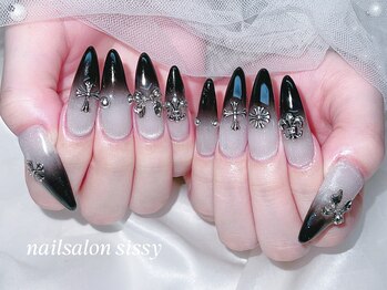 black gradation design