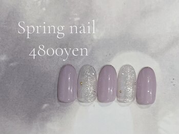 キャンアイドレッシー 草加店(Can I Dressy)/春ネイル