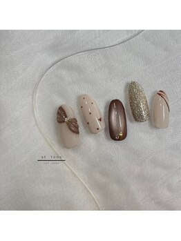 nail salon at tone【フィルイン/ニュアンス/定額/ネイル】/定額デザイン