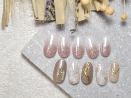 きらっとグラデ×ニュアンス