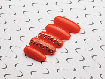 アデリー(ADELIAE)/【単色カラー】+ストーンアート