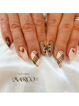 ネイルサロン マルコ(nail salon MARCO)/バレンタインネイル