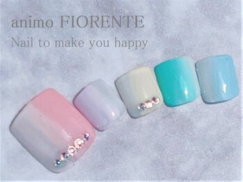 アニモ フィオレンテ せんげん台西口店(animo FIORENTE)/【定額フットネイル】¥9000