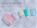 【定額フットネイル】¥9000