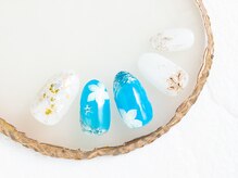ネイルケイ(Nail_K)/ハワイアンフラワーネイル