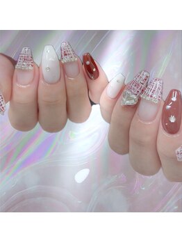 ルーミー アンド コー(Roomy&co.)/ツイードネイル