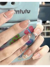 アオイ アイラッシュ 大久保店/自爪やり放題+パーツ