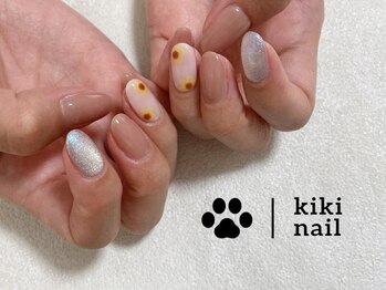 7、8月定額Aネイル/花ネイル