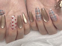 ウニ 立川(uni.)/手描き風ネイル