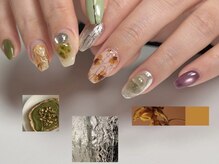ユズネイル(yuz___nail)の雰囲気(【定額ニュアンス¥9300】インクや石が好きな方にオススメです☆)