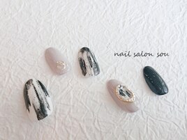 モノトーン★ニュアンスNail