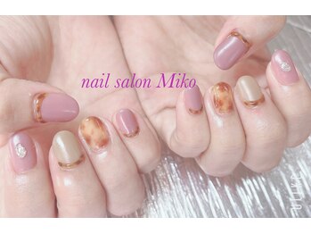 ミコ(Miko)/持込べっこうネイル×ミラー