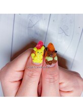 クレアトゥール 華/ポケモンネイル３D