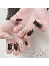 クリーム(Nail Atelier CREAM)/韓国系simple