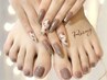 《パラジェル使用》Foot & Hand☆セット価格 1color ¥11000