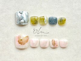 3月フットネイル定額【Nuance】