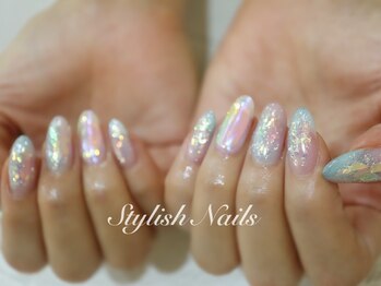 スタイリッシュネイルズ(Stylish Nails)/オーロラマーメイドネイル