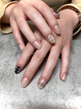 ヒミツキチ 恵比寿店(himitsukichi)/ソンファ推しネイル