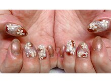 ネイルサロン ビューティーマジック 川口店/フラワーネイル