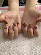 エム ネイル アンド アイ(M NAIL and EYE)/ブラウンネイル