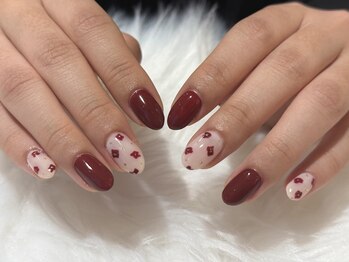 グラマラス 白金台店(glamourous produced by Noble)/フラワーネイル[白金台/目黒]